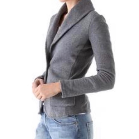 James Perse Gray Blazer Jacket 4 NWT - Picture 2 of 3